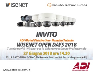 ADI: i Wisenet Open Days 2018