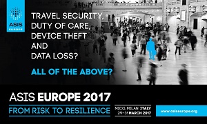 ASIS EUROPE 2017: nuove opportunità per Security Officers