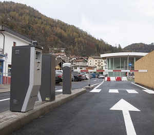 CAME: parcheggi tecnologici ad Agordo nel cuore delle Dolomiti