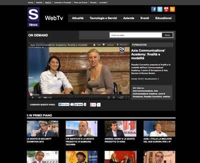 S News Tv: è arrivata la webtv on demand della sicurezza