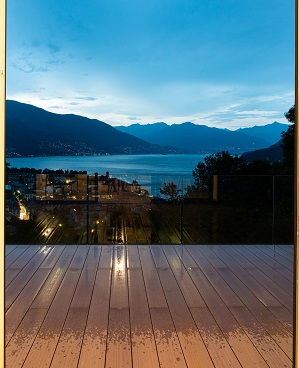 Vimar: il design di Eikon Exé con vista mozzafiato sul lago Maggiore